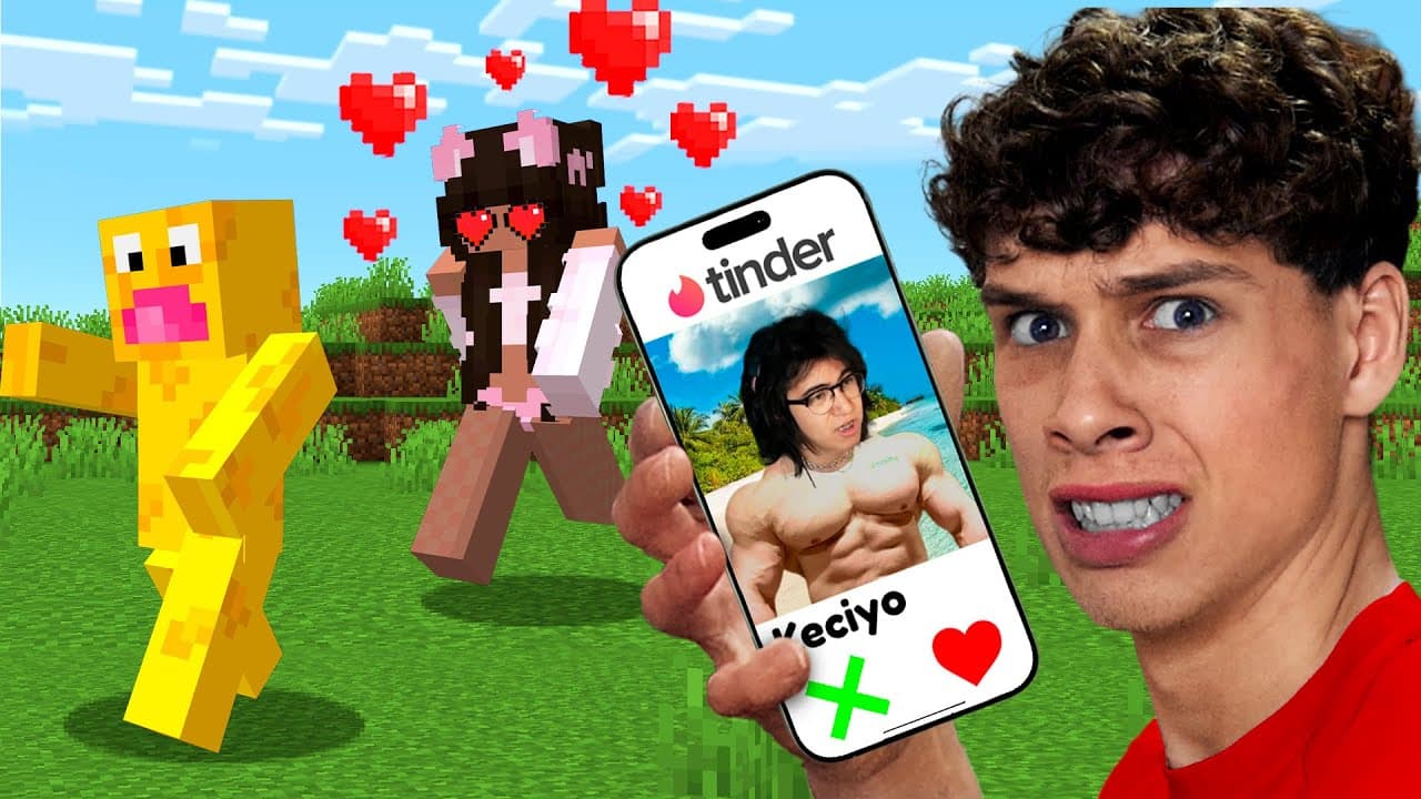 Trolleé a Mi Amigo con una APP de CITAS en Minecraft
