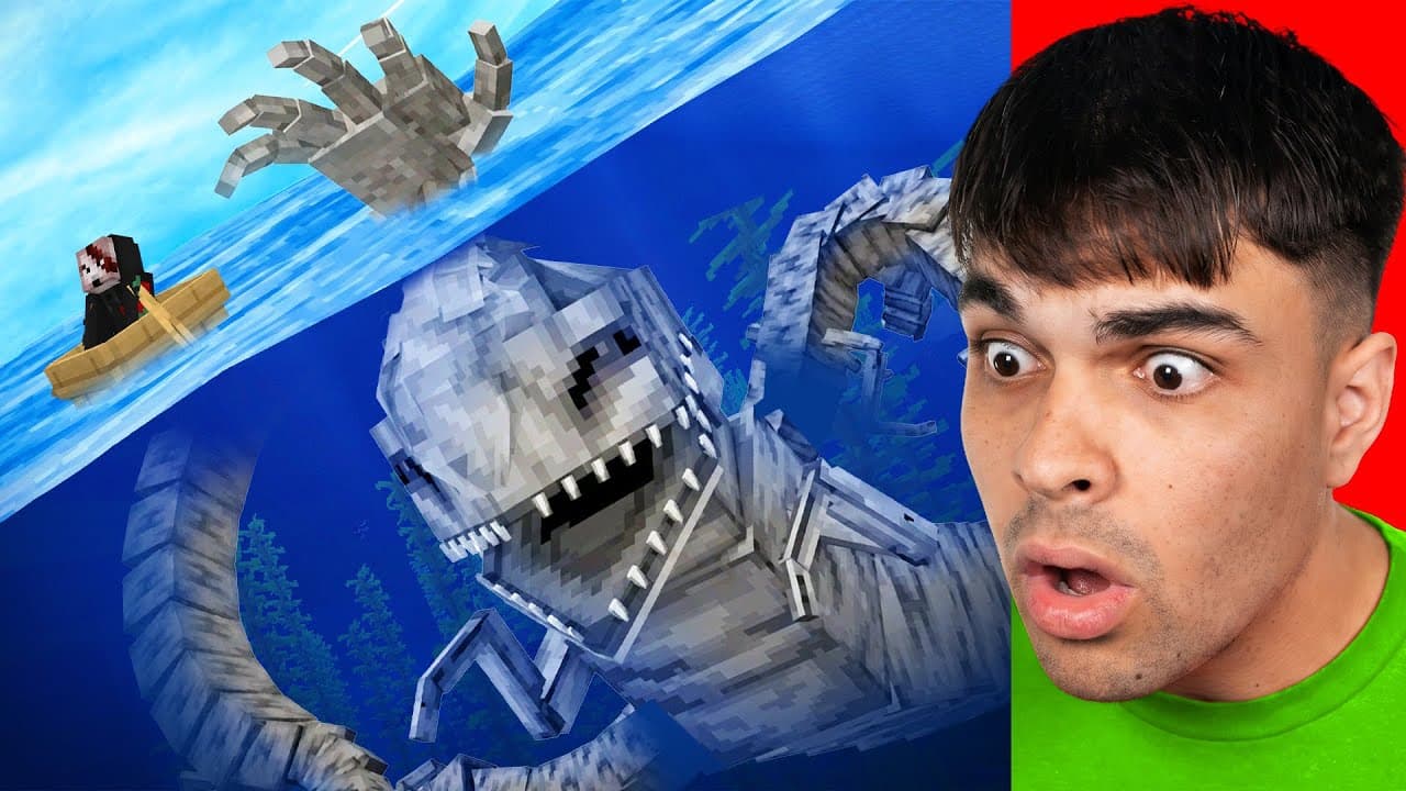 Sobreviví a la Mano del Mar en Minecraft