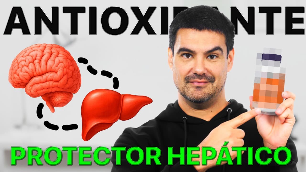 El ANTIOXIDANTE que protege tu HÍGADO y tu CEREBRO