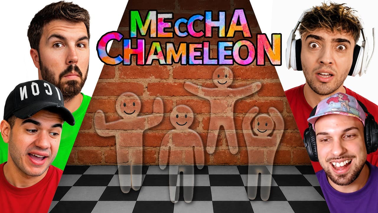 ESCONDITE con AMIGOS | (Meccha Chameleon)