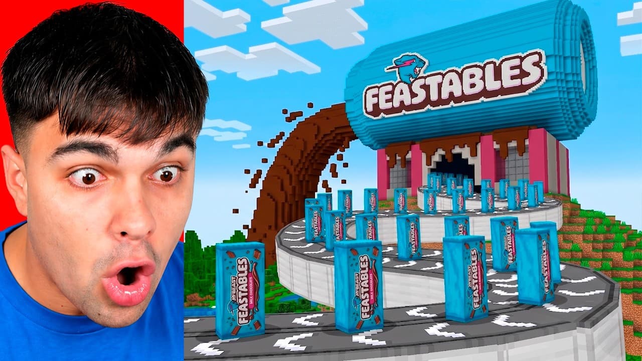 Creé una Fábrica de Chocolate en Minecraft!